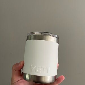 Two Yeti cups